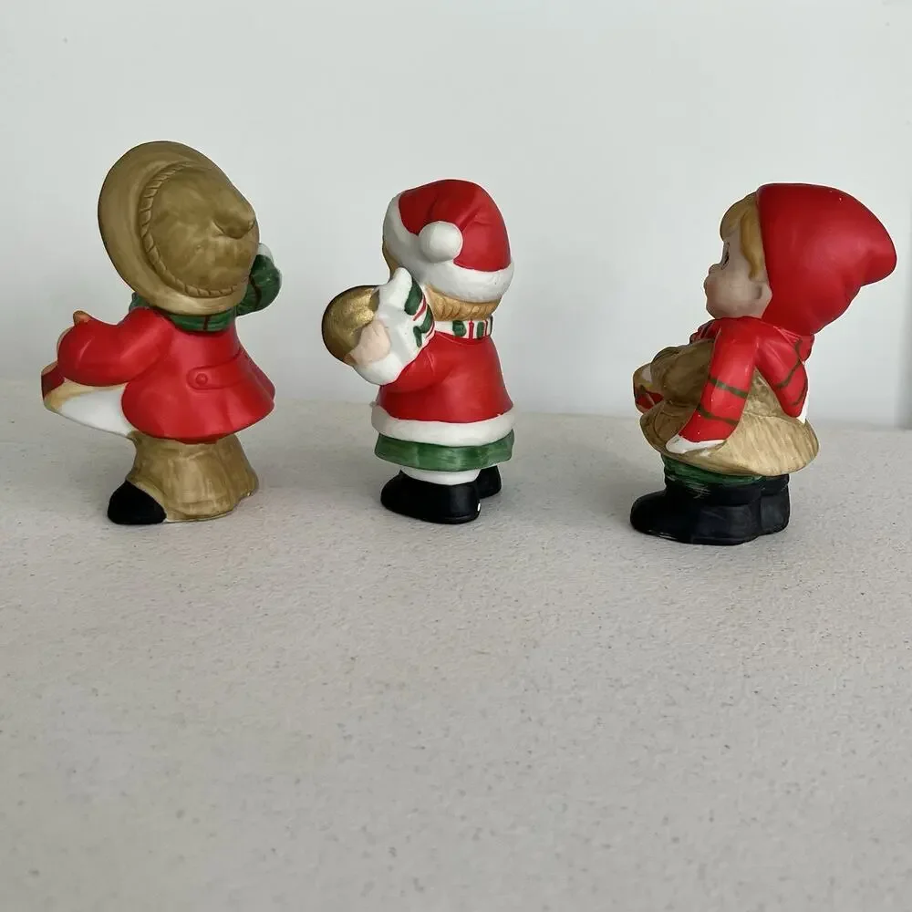 vintage‎ homco christmas kids band 5564 home interior 80s holiday decor